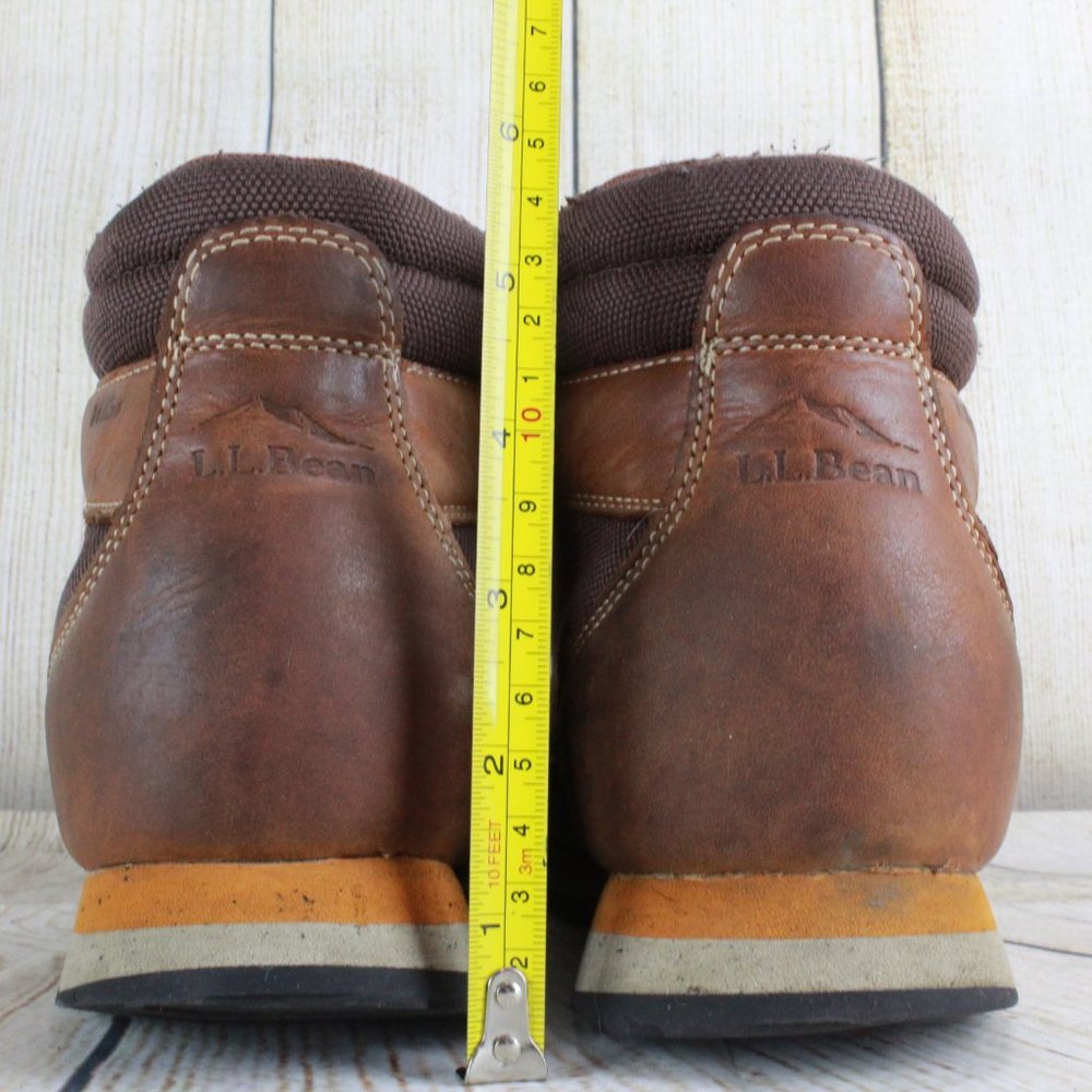 LL BEAN Waterproof Retro Stye Hiking Boots Sz 10 - Picture 6 of 8